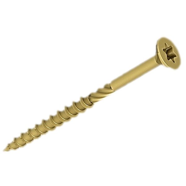 Homecare Products 9 x 2.5 in. T25 Exterior Bronze Deck Screw HO1803499